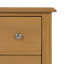 Censu 38cm W Plywood / Laminate Board Bedside Table