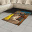 Tapis décoratif à longs fils en fibre de polyester à haute densité Pug-42029136