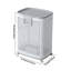 Plastic Laundry Basket with Handles