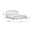 Clenon Metal Bed-695235015