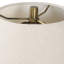 Lampe de table blanche vieillie Uttermost Meryl