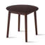 Table de salle à manger ronde en bois massif, parfaite pour les petits espaces, pouvant accueillir de 2 à 4 personnes avec un diamètre de 31,5 pouces-55897156