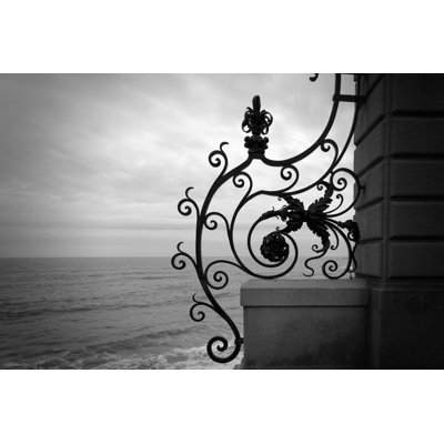 Ironwork Fence. by Andrei Orlov - Wrapped Canvas Print
