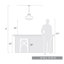 Luminaire suspendu simple à 1 lumière Melora-1750213929-1871448002