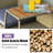 Janik 2-Person Patio Rattan Conversation Furniture Set with Coffee Table And Cushions