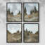 Impression sur toile, ensemble de 4-2080392140-2080392143