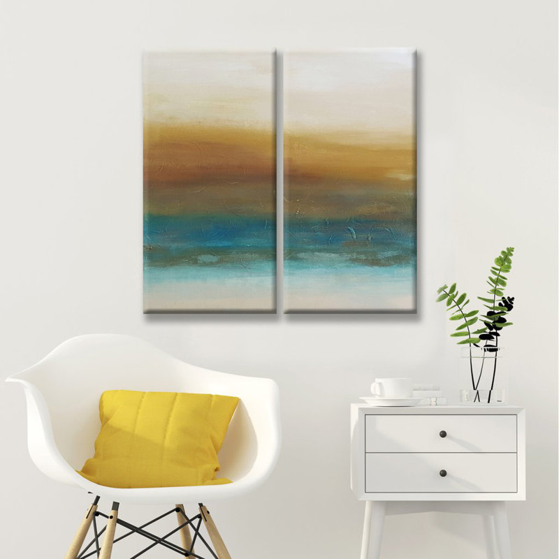 «BEL-AIR» - Ensemble de 2 reproductions d'images sur toiles tendues, H 40 po x l 40 po