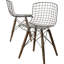 Chaise d'appoint en métal Nace