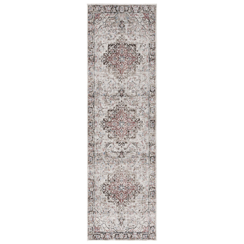 Modestino Antique Patina Performance Oriental Rug, Runner 2'4" x 8'
