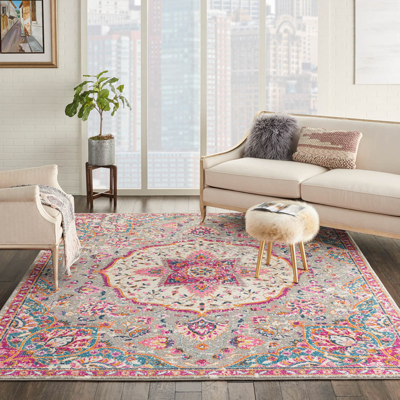 Ankica Floral Area Rug, Rectangle 160 x 221 cm