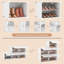 20 Pair Stackable Shoe Rack