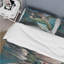 Tortue verte sarcelle - superbe ensemble de housse de couette animaux - microfibre de polyester-110397825