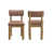 Oak Frame/Clay Upholstery