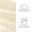 Ensemble de draps en microfibre à motif de blé Becky Cameron™-230786433-230786435