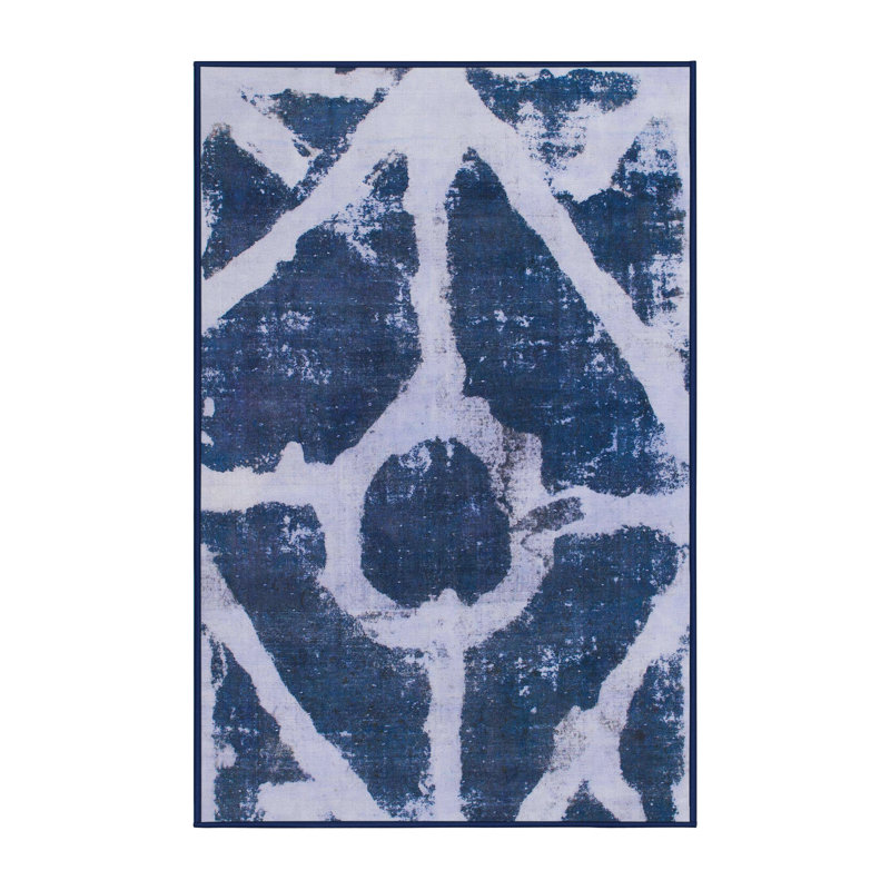 Abstract Indoor Rug, Rectangle 2' x 3'