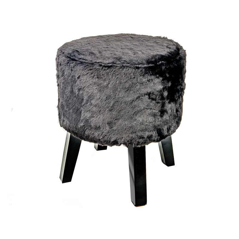 Tabouret de coiffeuse Hinz, Noirci