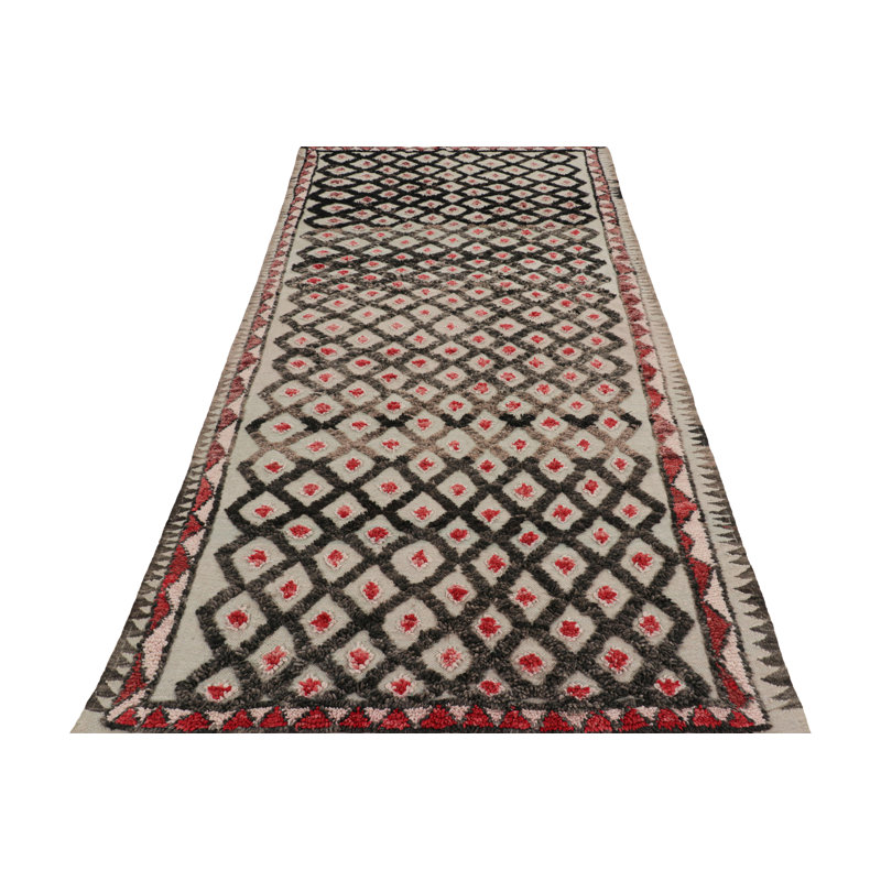 One-of-a-Kind 5'3”x12' Hand Knotted Area Rug