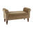 Carreras 45" Rolled Arm Upholstered Backless Bench with Turned Legs-70948140