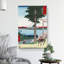 Mt. Rokusu by Utagawa Hiroshige - Wrapped Canvas-55309746