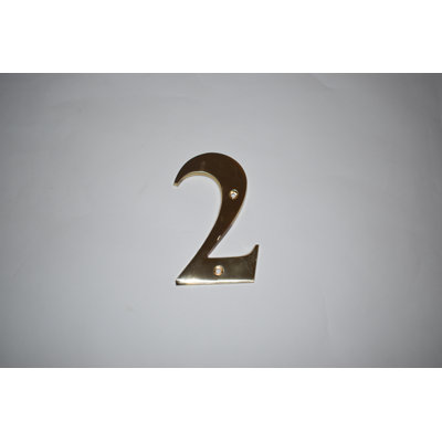 Sarang 19cm H Metal House Number