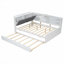 Lit plateforme avec lit gigogne-600904503