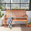 Blizzard Wooden Park Bench