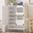 Shoe Cabinet with Doors, 6-Tier Shoe Storage Cabinet with Adjustable Shelves, Wooden Shoes Rack Shoe Storage Organizer for Entryway