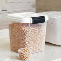 Buddeez 5lb Flour and Sugar Container - All Purpose Plastic Storage Keeper