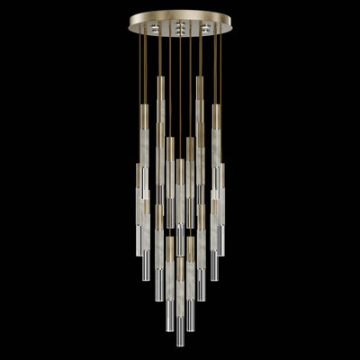 Luminaire suspendu rond l 31 po Antonia