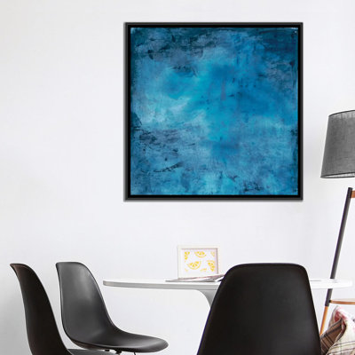 « blue lagon », reproduction d’art sur toile tendue