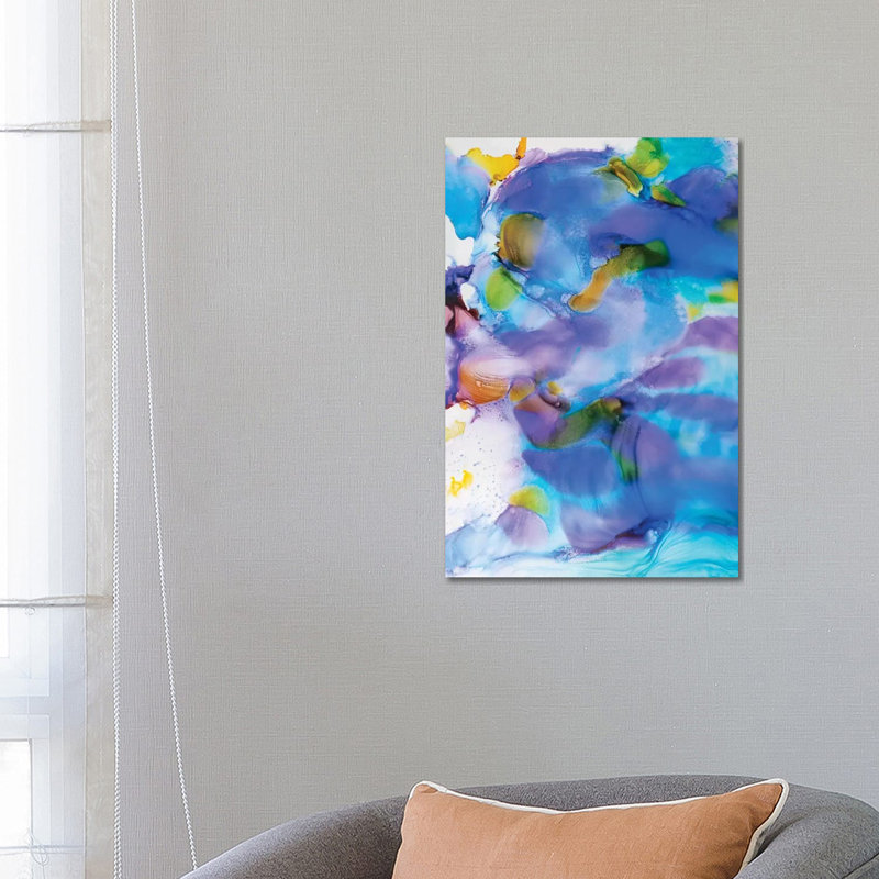 Coral Under Water by LouLouArtStudio - Wrapped Canvas Painting, 66.04 cm H x 45.72 cm W x 3.175 cm D