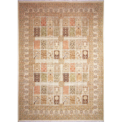 Ankara Hand Knotted Wool Oriental Indoor Rug