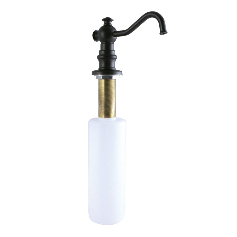 Distributeur de savon de cuisine Kingston Kingston, Noir mat