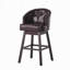 Tabouret de bar pivotant à 360 degrés