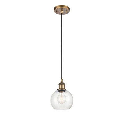 Luminaire suspendu sphérique 1 lumière Roxane