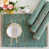 Naturel / turquoise