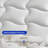 12" King Size Hybrid Mattress Medium Plush Cooling Gel Memory Foam CertiPUR US Certified-157065029-159074369