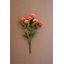 LOT DE SEPT DALHIS ARTIFICAUX - ORANGE-1138094069