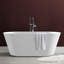 67 x 29.5 Freestanding Soaking Acrylic Bathtub-93659337