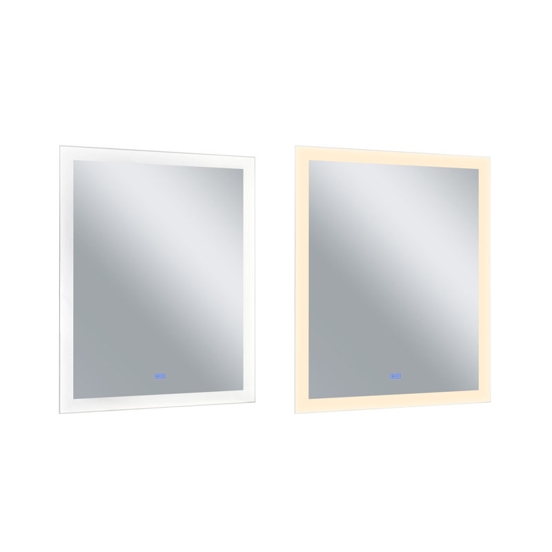 DEL blanc mat de notre collection Abigail, H 40 po x l 32 po
