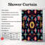 Bright Western Designs - Rideau de douche standard 1 pièce-897555244