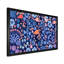 Plantes tropicales avec flamant rose en indigo - Peinture sur toile-67386595-67386583