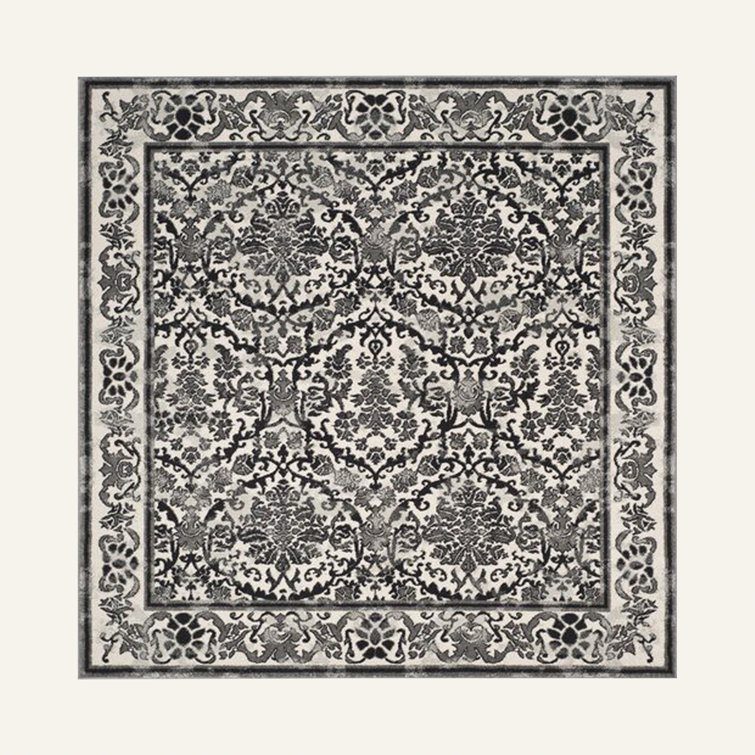 Alessia Oriental Ivory/Gray Area Rug
