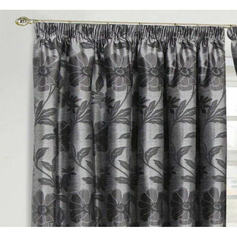 Fyffe Blackout Curtain Pair, 229 W x 274 D cm