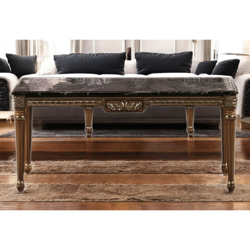 Infinity Marble Top Coffee Table