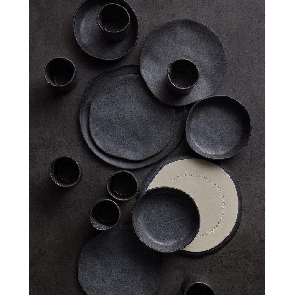 Hekonda Stoneware Dinnerware Set, Gray