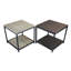 Table de bout en bois massif avec rangement Anayanci-1476570284