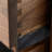 Black Walnut Living Room Simple Entrance Cabinet Solid Wood Accent Chest