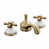 Unlacquered Satin Brass