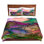 Ensemble de housse de couette bohemia i pêche i